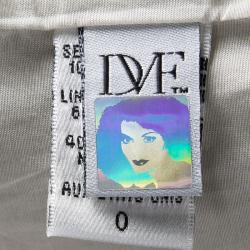 Pre Owned Diane Von Furstenberg Khaki Cotton Belted Cubby Jacket S