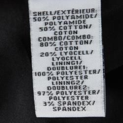 Pre Owned Diane Von Furstenberg Black Lace Paneled Sleeveless Fiorenza Dress S