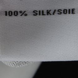 Pre Owned Diane Von Furstenberg Multicolor Printed Silk Ruched Sleeveless Glasmary Dress S