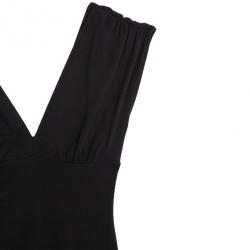 Pre Owned Diane von Furstenberg Purple Knee Length Cotton Mula Dress M