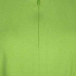 Pre Owned Diane Von Furstenberg Green Agatha Knit Sheath Dress L