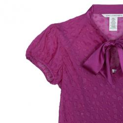Pre Owned Diane Von Furstenberg 'Mona' Fuschia Top M
