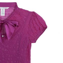 Pre Owned Diane Von Furstenberg 'Mona' Fuschia Top M
