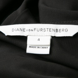 Pre Owned Diane Von Furstenberg Multicolor Printed Riviera Wrap Dress S