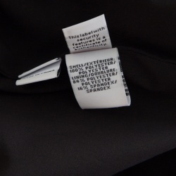 Pre Owned Diane Von Furstenberg Encore Wild Rose Fringed Floretta Coat M