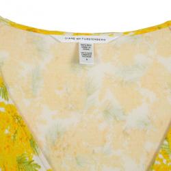 Pre Owned Diane Von Furstenberg 'Montana' Floral Print Dress S