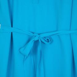 Pre Owned  Diane Von Furstenberg Karin Kimono Sleeve Crepe Shirt Dress M