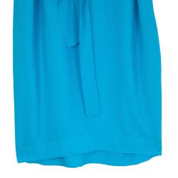 Pre Owned  Diane Von Furstenberg Karin Kimono Sleeve Crepe Shirt Dress M