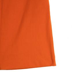 Pre Owned Diane Von Furstenberg Orange Belted Delion Skirt S