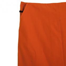Pre Owned Diane Von Furstenberg Orange Belted Delion Skirt S