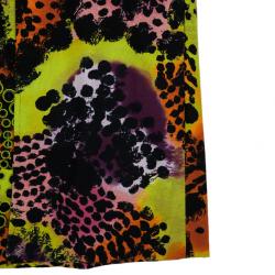 Pre Owned Diane Von Furstenberg Vintar Printed Jacket S