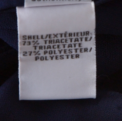 Pre Owned Diane von Furstenberg Midnight Blue Kora Tunic Dress M