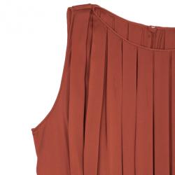 Pre Owned Diane Von Furstenberg Coral Mikaela Dress M