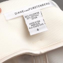 Pre Owned Diane Von Furstenberg Travis Short Sleeve Jacket S