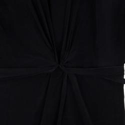 Pre Owned Diane Von Furstenberg Corrine Wrap Dress S