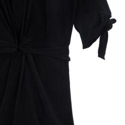 Pre Owned Diane Von Furstenberg Corrine Wrap Dress S