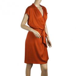 Pre Owned Diane Von Furstenberg Mateo Dress L