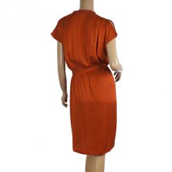 Pre Owned Diane Von Furstenberg Mateo Dress L