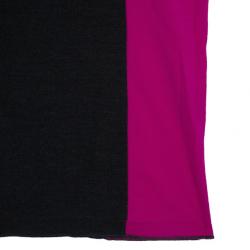 Pre Owned Diane Von Furstenberg Clem Colorblock Dress S