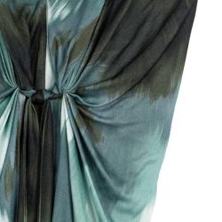 Pre Owned Diane Von Furstenberg Milton Printed Dress L