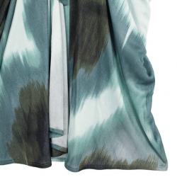 Pre Owned Diane Von Furstenberg Milton Printed Dress L