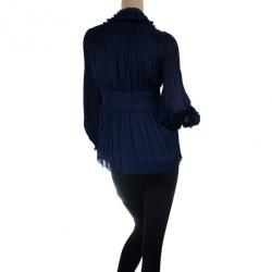 Pre Owned Diane Von Furstenberg Matador Long Sleeve Top S