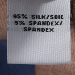 Pre Owned Diane Von Furstenberg Multicolor Geometric Print Silk Freya Dress L