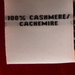 Pre Owned Diane Von Furstenberg Red Cashmere Jenia Oversized Sweater L