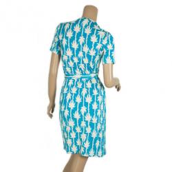 Pre Owned Diane Von Furstenberg Vintage Jude Wrap Dress XS