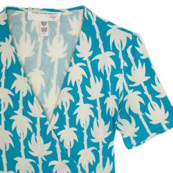 Pre Owned Diane Von Furstenberg Vintage Jude Wrap Dress XS