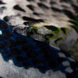 Pre Owned Diane von Fursternberg Multicolor Animal Print Silk Annushka Kaftan M