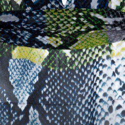 Pre Owned Diane von Fursternberg Multicolor Animal Print Silk Annushka Kaftan M