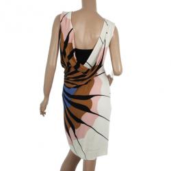Pre Owned Diane Von Furstenburg Adalvino Dress M