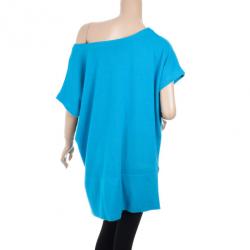 Pre Owned Diane von Furstenberg Blue Brianna Sweater M