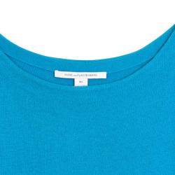 Pre Owned Diane von Furstenberg Blue Brianna Sweater M