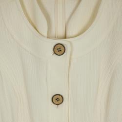 Pre Owned Diane Von Furstenberg Travis Short Sleeve Jacket S