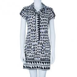 Pre Owned Diane Von Furstenberg Vanozza Dress S