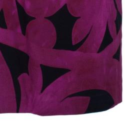 Pre Owned Diane Von Furstenberg Akita Printed Shift Dress S