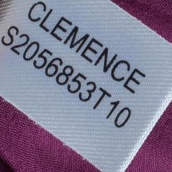 Pre Owned Diane Von Furstenberg Clemence Pleated Sleeve Fuchsia Top M