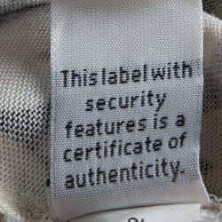 Pre Owned Diane Von Furstenberg Monochrome Vanessa Wrap Dress S