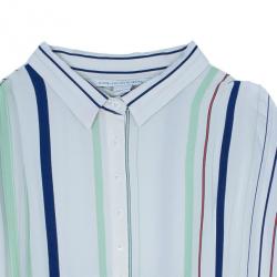 Pre Owned Diane Von Furstenberg Karin Printed Shirt Dress XL