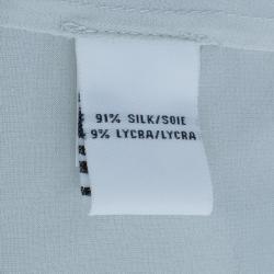 Pre Owned Diane Von Furstenberg Karin Printed Shirt Dress XL