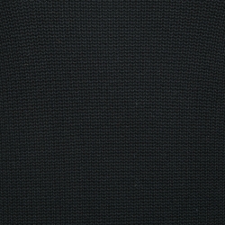 Pre Owned Kenzo Black Knit Logo Detail Sleeve Midi Dress M