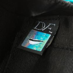 Pre Owned Diane Von Furstenberg Teal Patent Leather Lytton Minaudiere Clutch