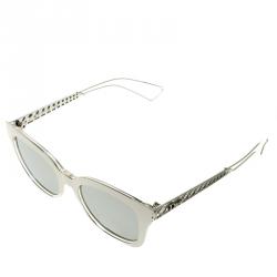 مملوكة مسبقًا Dior Silver Mirrored TGUDC Diorama 1 Sunglasses