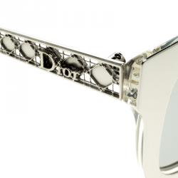 مملوكة مسبقًا Dior Silver Mirrored TGUDC Diorama 1 Sunglasses