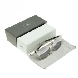 مملوكة مسبقًا Dior Silver Mirrored TGUDC Diorama 1 Sunglasses