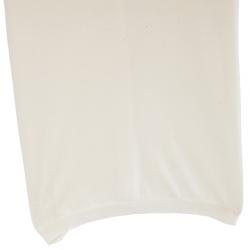 Pre Owned Dior White Embellshed Neckline Top M