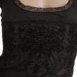 مملوكة مسبقًا Dior Black Lace Camisole M
