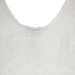 Pre Owned Dior White Lace Camisole